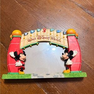 Walt Disney World Mickey and Minnie Mouse photo frame 4”x6”